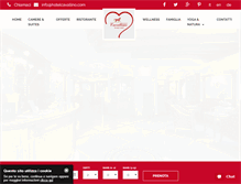 Tablet Screenshot of hotelcavallino.com